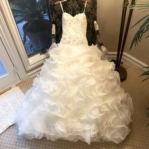 SOLD NWT Justin Alexander Wedding Dress Sz 12